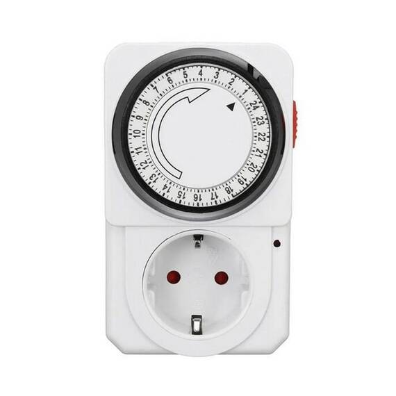 Adaptor priza programabila A113, programare mecanica, 16A - 2- Roveli