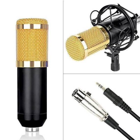 Set profesional mixer audio si microfon, MIC8 - 2- Roveli