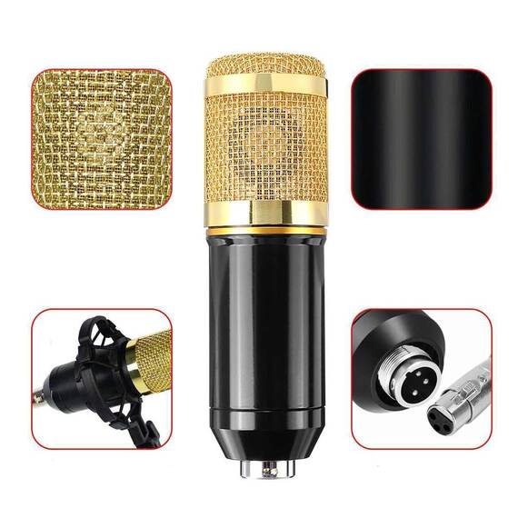 Set profesional mixer audio si microfon, MIC8 - 7- Roveli