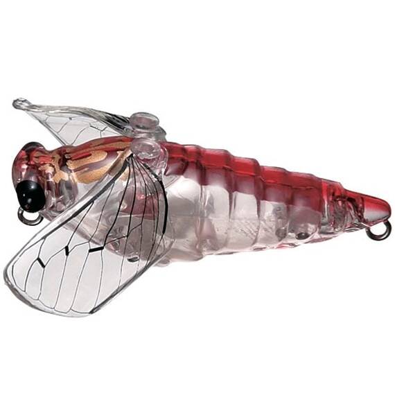 Vobler Imitatie Cicada Smith Bisen 3.8cm/2.6g, Varianta (50): Bisen 3.8cm/2.6g 26 Red Dragonfly - - Roveli