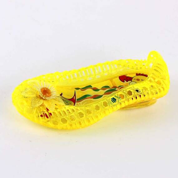 ​Balerini de copii,perforati SUNFLOWER-01-YELLOW, Culoare (12): Galben, Marime (12): 25 - - Roveli