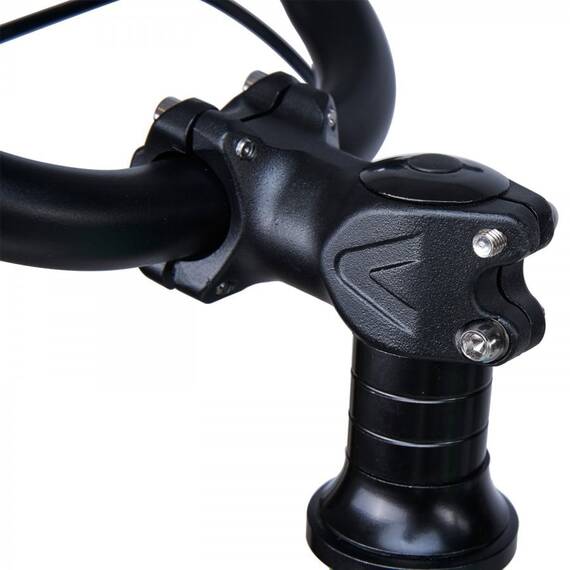 Bicicleta pentru copii 5-8 ani HappyCycles KidsCare, roti 16 inch, cu roti ajutatoare si frane pe disc, albastru - 6- Roveli