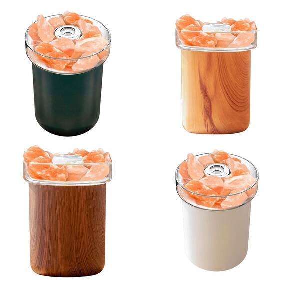 Difuzor ultrasonic cu cristale de sare, 280ml (4 modele) - - Roveli