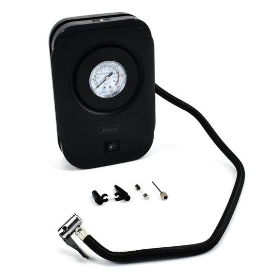 Compresor auto portabil, 120W, 12V, QDQ025 - - Roveli