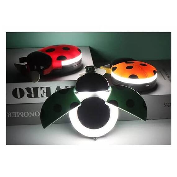 Mini ventilator cu oglinda T170, tip buburuza, USB (3 culori) - 8- Roveli