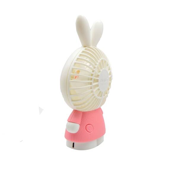 Mini ventilator de birou E153, tip iepuras, USB (4 culori) - 8- Roveli