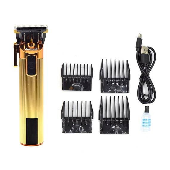 Masina de tuns LF807V, afisaj LED, accesoriile incluse - 2- Roveli