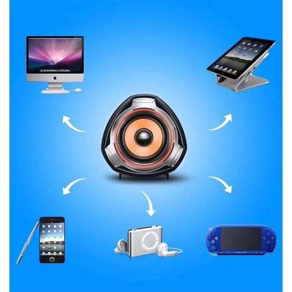 Set 2 boxe audio pentru PC, Q87, 30W P.M.P.O. - 5- Roveli