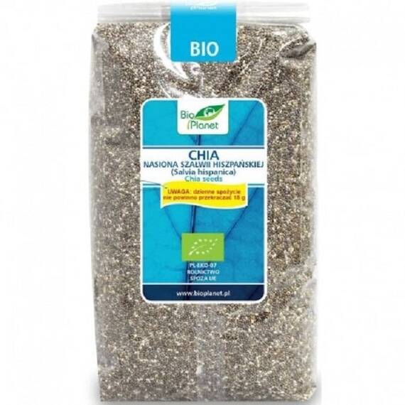 Seminte de Chia ecologice 1 kg Bio Planet - - Roveli