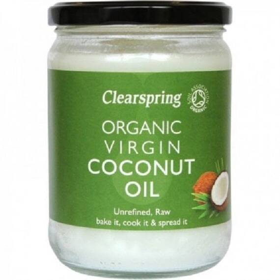 Ulei de Cocos Virgin ecologic 400 g Clearspring - - Roveli