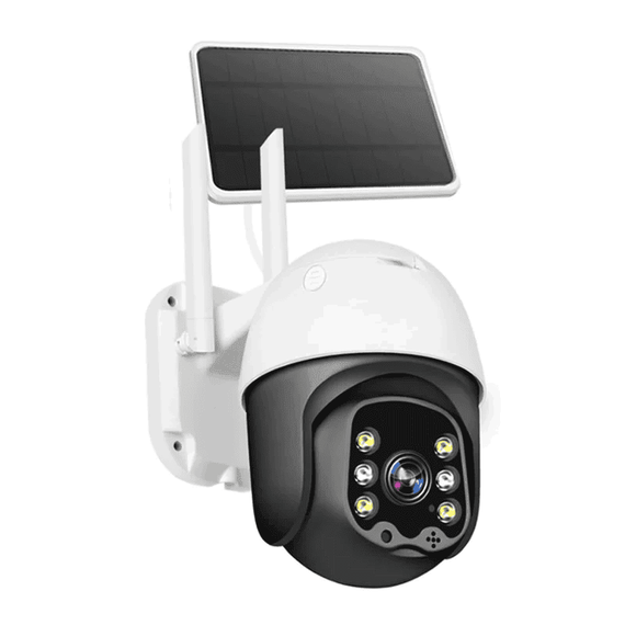 Camera HD CCTV cu panou solar SX908, 2MP, LED - - Roveli