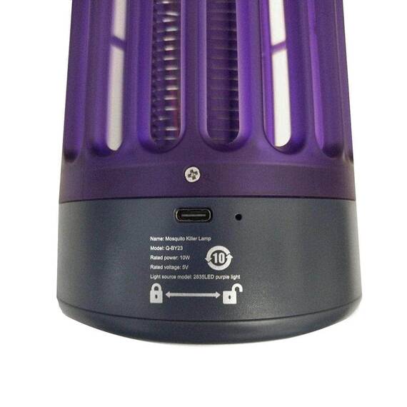 Lampa UV anti tantari BY23, fara miros - 5- Roveli