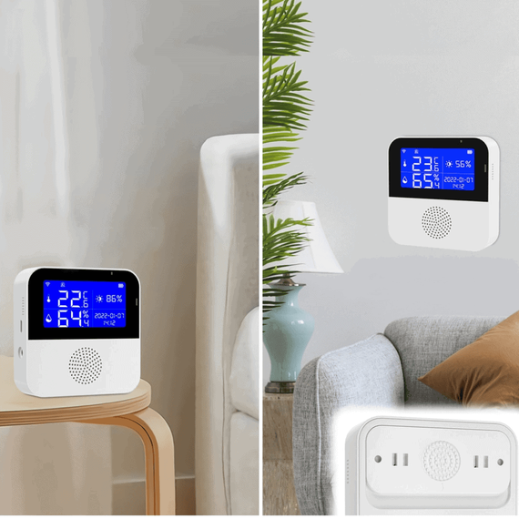 Monitor temperatura si umiditate WD01, Wifi, Smart - 4- Roveli