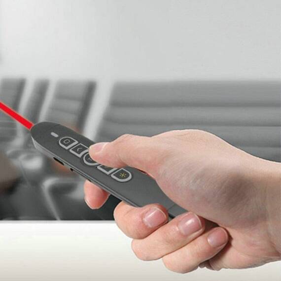 Pointer laser Wireless T5, USB - 10- Roveli