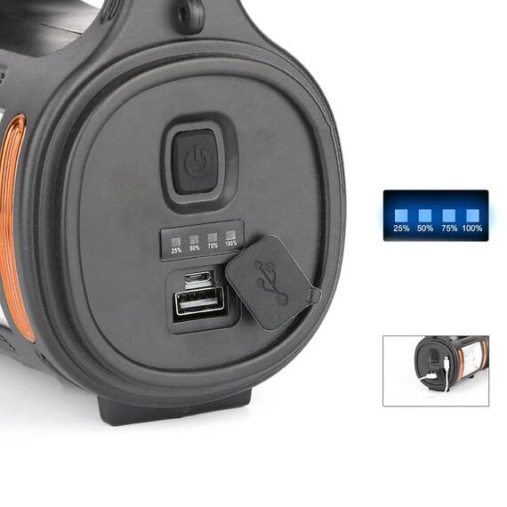 Lanterna LED/COB de mana T925A, 10W, 600lm - 6- Roveli