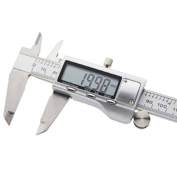 Subler electronic cu afisaj digital, metalic, 150mm - 3- Roveli