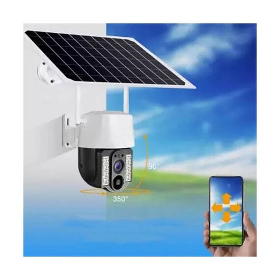 Camera de supraveghere, WIFI, 3MP, panou solar - 2- Roveli