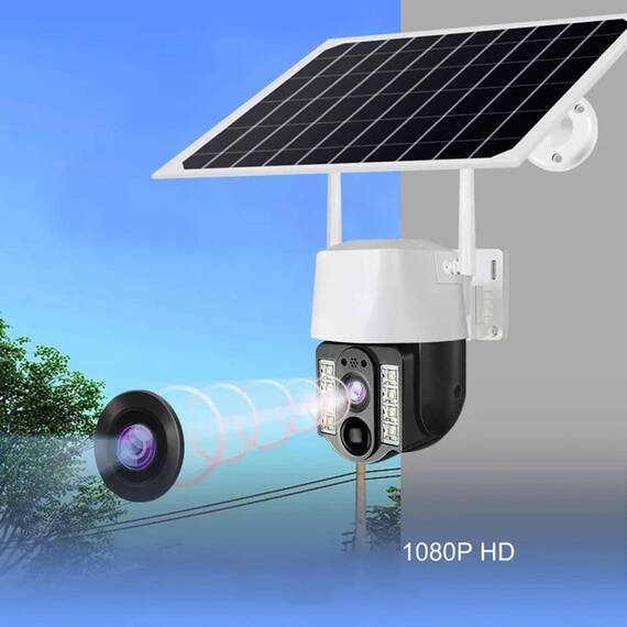 Camera de supraveghere, WIFI, 3MP, panou solar - 8- Roveli
