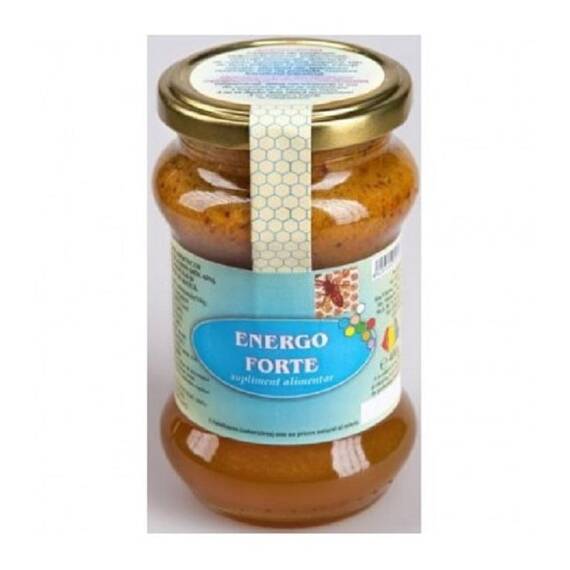 Energo Forte Miere Polen Propolis Laptisor 400 g Natural Jajin - - Roveli