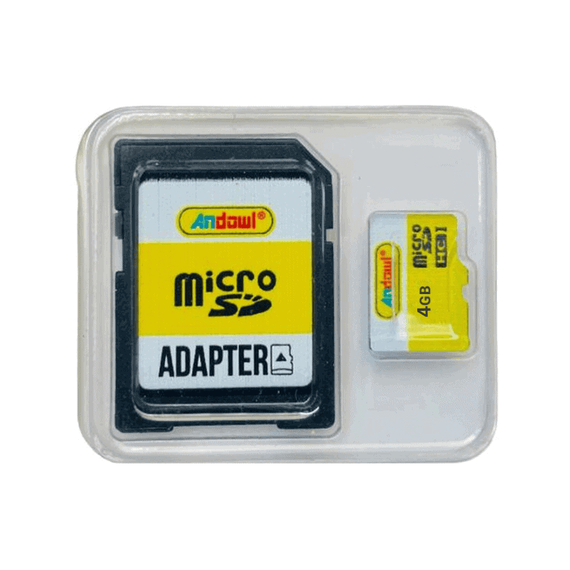 Card 4GB micro SD cu adaptor TF4 - - Roveli