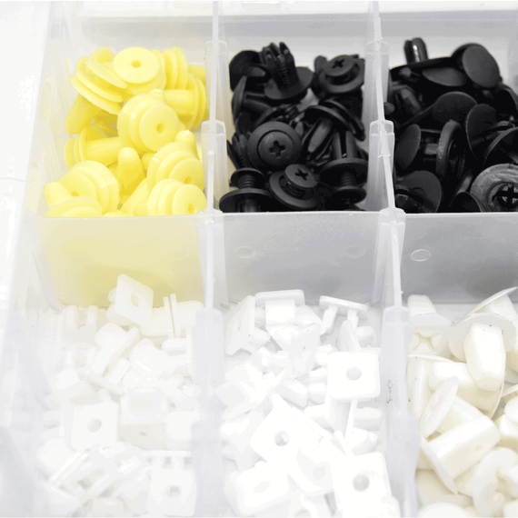 Set cleme de fixare pentru Toyota, plastic, 292 piese - 5- Roveli