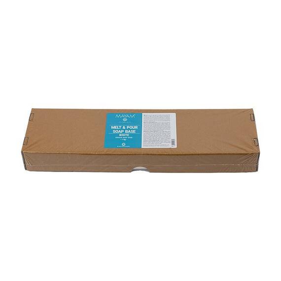 Baza de Sapun Melt Pour White 1 kg Mayam - - Roveli