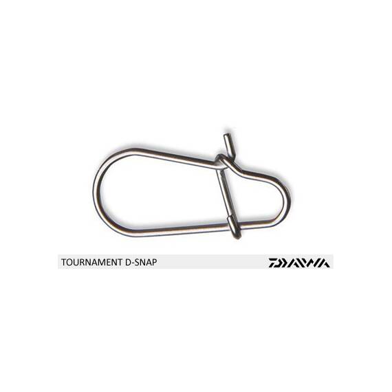 Agrafa Daiwa D-Snap (10buc/plic), Varianta (50): Agrafa D-Snap (10buc/plic) M - 12mm/20kg - - Roveli