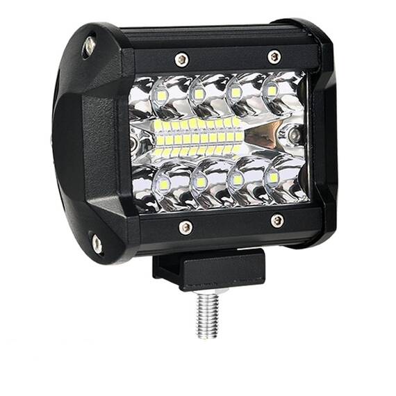 Set 2 x Proiectoare auto 20LED, 4 inch, 120W/set, 12/24V, 6000K - 5- Roveli