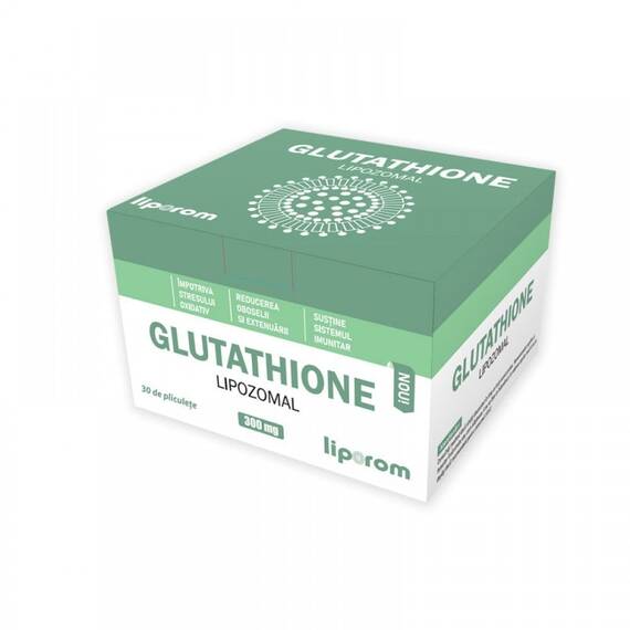 Glutathione Lipozomal 300 mg 30 plicuri Liporom - - Roveli