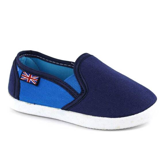 ​Espadrile de copii, usoare si practice 513-2-NAVY, Culoare (12): Bleu, Bleumarin, Marime (12): 25 - - Roveli
