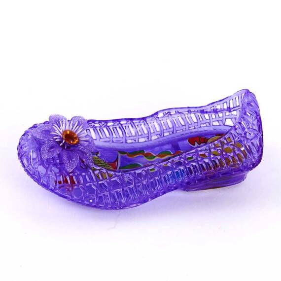 Balerini de copii,perforati SUNFLOWER-01-PURPLE, Marime (12): 27 - - Roveli