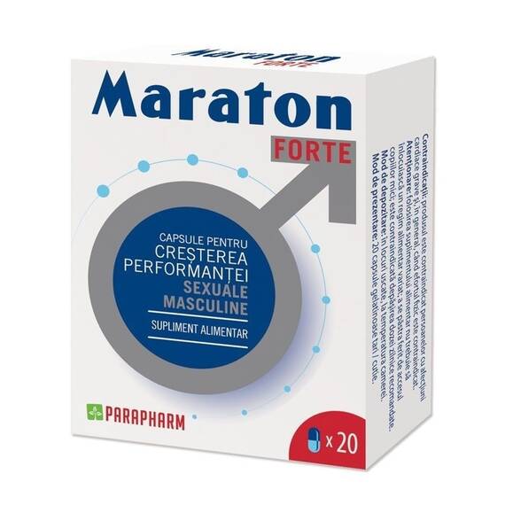 Maraton Forte 20 capsule Parapharm - - Roveli