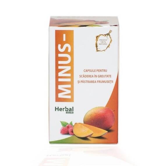 Minus Capsula de Slabit 30 comprimate Herbal New Life - - Roveli