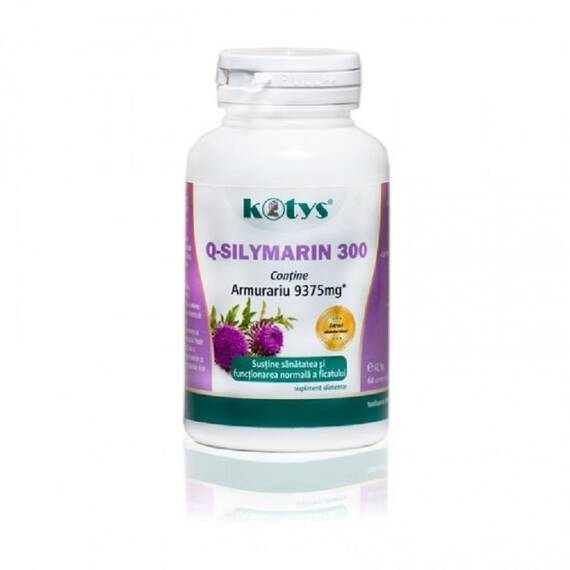 Q Silimarina 300 mg 60 comprimate Kotys - - Roveli