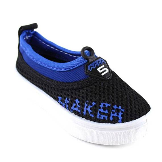 Espadrile de copii, usoare si practice LB1711-BLACK/ROYAL, Culoare (12): Albastru, Marime (12): 35 - - Roveli