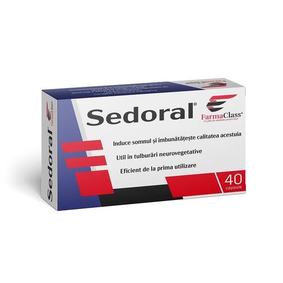 Sedoral 40 capsule FarmaClass - - Roveli