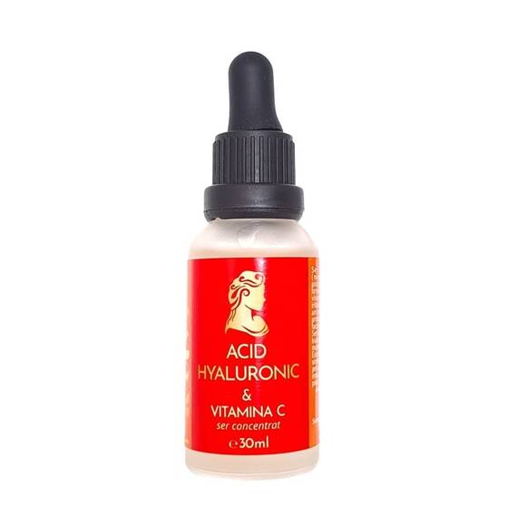 Ser Facial Concentrat cu Acid Hyaluronic si Vitamina C 30 ml Kotys - - Roveli