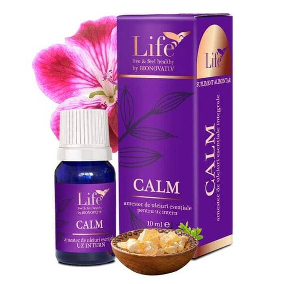 Ulei Esential Integral Calm 10 ml Bionovativ Life - - Roveli
