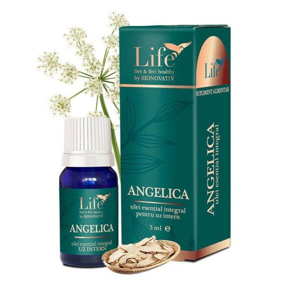 Ulei Esential Integral de Angelica 5 ml Bionovativ Life - - Roveli