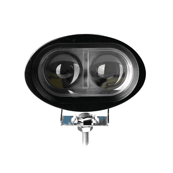 Proiector auto/moto LED, 20W, spot beam, 10/30V, 6000K, lupa 6D - - Roveli