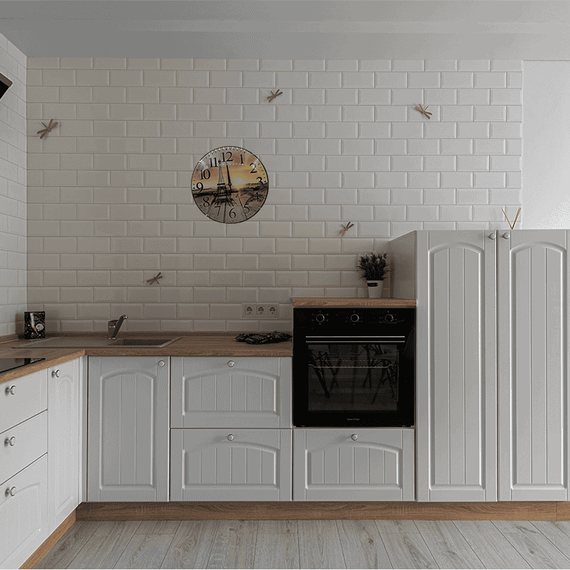 Ceas de perete, decorativ, A008, quartz - 3- Roveli