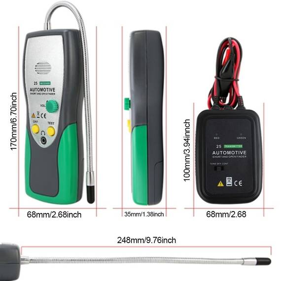 Set detectie si diagnosticare auto scurtcircuit 6/42V, DY25 - 8- Roveli