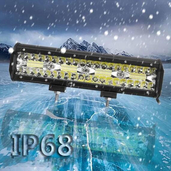 Proiector auto LED cu suport, 240W, 30.3cm - 3- Roveli
