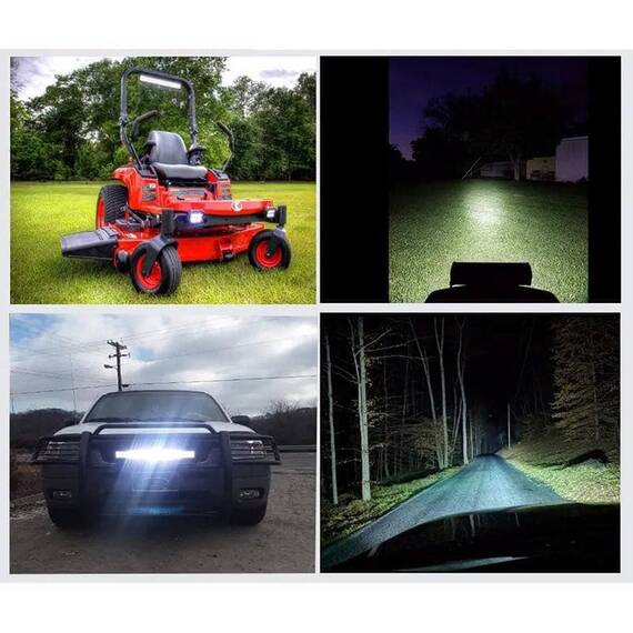 Proiector auto LED cu suport, 240W, 30.3cm - 5- Roveli