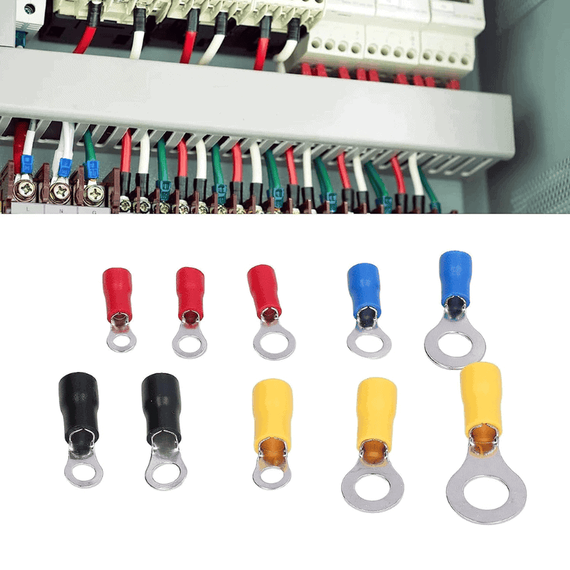 Trusa 102 piese conectori electrici - 6- Roveli