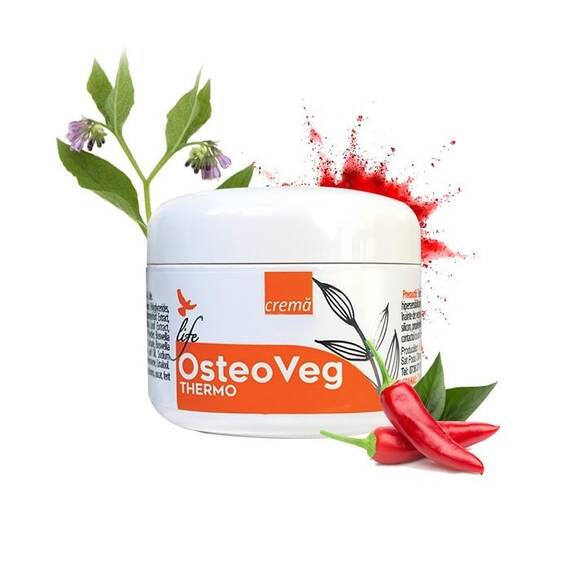 Crema OsteoVeg Thermo 50 ml Bionovativ Life - - Roveli