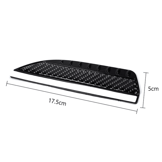 Set 2 x protectie pentru oglinzi auto, fibra de carbon - 4- Roveli