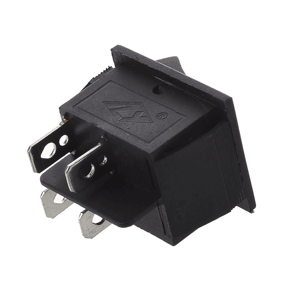 Buton intrerupator auto cu 4 pini, 2 pozitii, negru - 3- Roveli