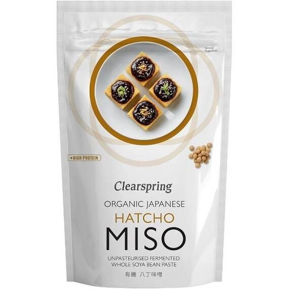 Miso Hatcho Bio 300 g Clearspring - - Roveli