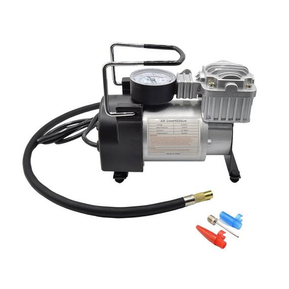 Compresor auto cu manometru, 220V, 100 PSI - - Roveli